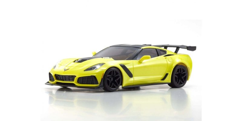 Kyosho 32334Y - MINI-Z RWD Series Ready Set Chevrolet Corvette ZR1 Racing Yellow (with LED)