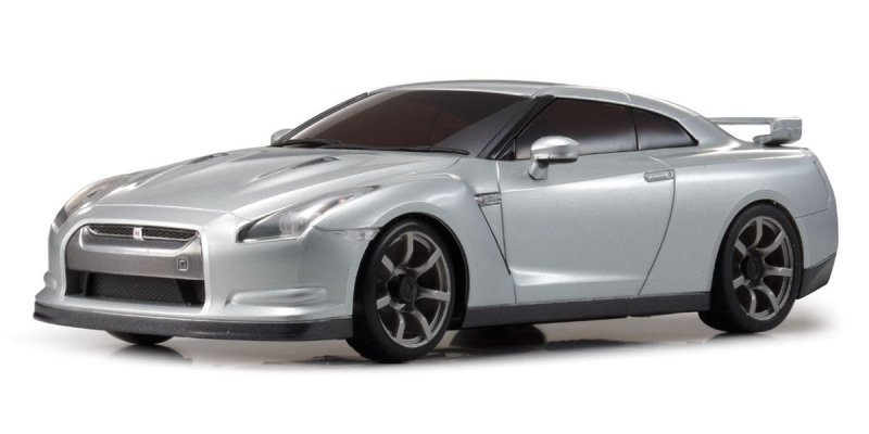 Kyosho 32331S Nissan GT-R R35 Silver MR-03 RWD Readyset