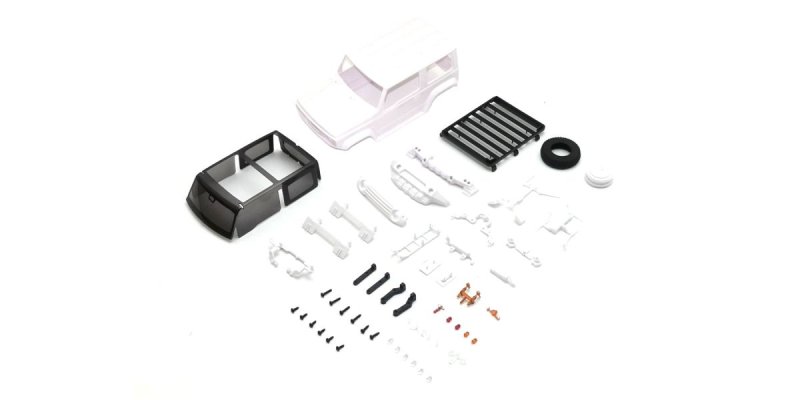Kyosho MXN11 - SUZUKI APIO JIMNY TS4 White Body Set