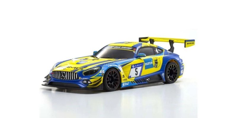 Kyosho MZP247BLY - ASC MR03W-MM Mercedes-AMG GT3 No.5 24H Nurburgring 2018 Blue/Yellow
