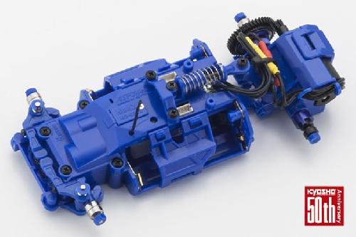 Kyosho 32780 - MINI-Z ASF 2.4GHz MR-03VE JSCC Blue Limited sho 50th Anniversary Specification