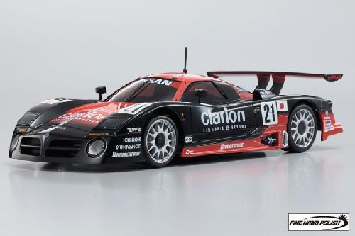 Kyosho 32905CL - 1/27 RC EP MINI-Z MR-03W-LM with ASF 2.4GHz System - NISSAN R390 GT1 No.21 LM1997 - Body/Chassis Set