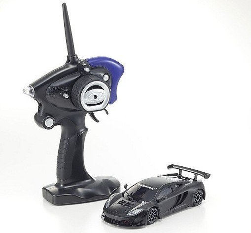 Kyosho 32217GBK - MR-03S McLaren 12C GT3 2013 Matte Black RS Ready Set