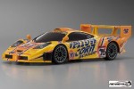 Kyosho 32805YC - 1/27 R/C EP Touring Car MINI-Z Racer MR-03W-MM with ASF 2.4GHz System - YELLOW CORN McLaren F1 GTR - Body/Chassis Set