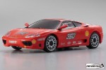 Kyosho 32809CR - 1/27 R/C EP Touring Car MINI-Z Racer MR-03W-RM with ASF 2.4GHz System - Ferrari 360 Challenge - Body/Chassis Set