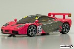 Kyosho 32814LA - 1/27 R/C EP Touring Car MINI-Z Racer MR-03W-MM with ASF 2.4GHz System - McLaren F1 GTR No.60 JGTC 1996 Body/Chassis Set