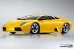 Kyosho 32816Y - 1/27 R/C EP Touring Car MINI-Z Racer MR-03W-MM with ASF 2.4GHz System - Lamborghini Murcielago Yellow - Body/Chassis Set