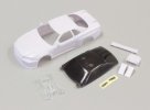 Kyosho MZN168 - Nissan Skyline GT-R R34 White Body Set for Mini-Z