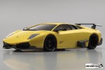 Kyosho MZP215PY - Auto Scale Collection - 1/28 Scale Mini-Z Min Z Racer Lamborghini Murcirlago LP670-4 SV (Pearl Yellow)