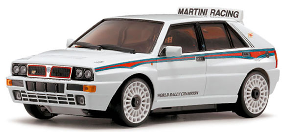 Kyosho MZX402W - Auto Scale Collection - 1/28 Scale Mini-Z Min Z Monster Lancer Delta HF Integrale Monte Corlo