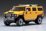 Kyosho MVX10Y - Auto Scale Collection - 1/28 Scale Mini-Z Min Z OVERLAND - HUMMER H2 - Yellow