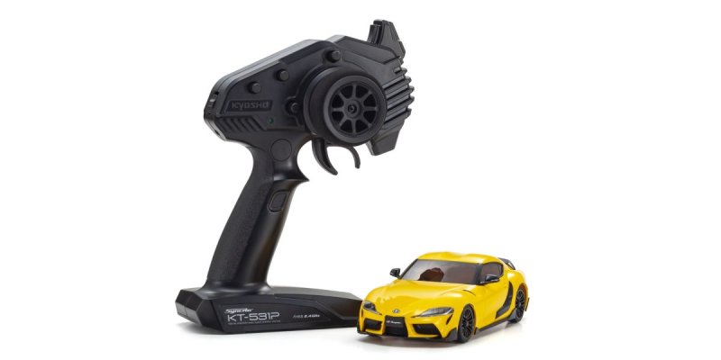 Kyosho 32378Y - MINI-Z RWD MR-04 readyset TOYOTA GR Supra TRD Aero Lightning Yellow