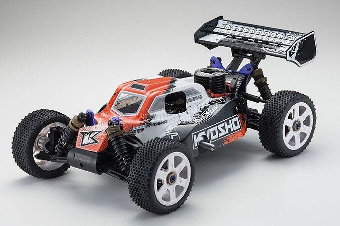 Kyosho #33003T3 - 1/8 4WD Buggy Inferno NEO 2.0 Red GP Readyset