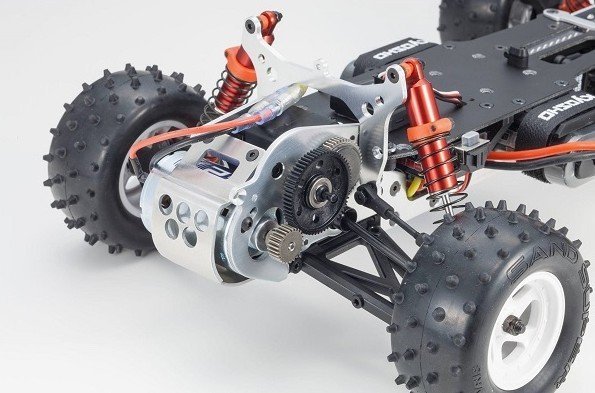 Kyosho 30617B 1/10 Scale Optima 4WD Off Road Racer Buggy Kit w/ Clear Body 