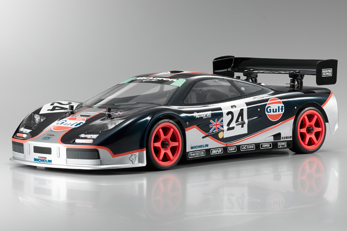 Kyosho 31396 - 1/10 PureTen GP 4WD FAZER - McLaren F1 GTR - Gulf Racing Le Mans 1995