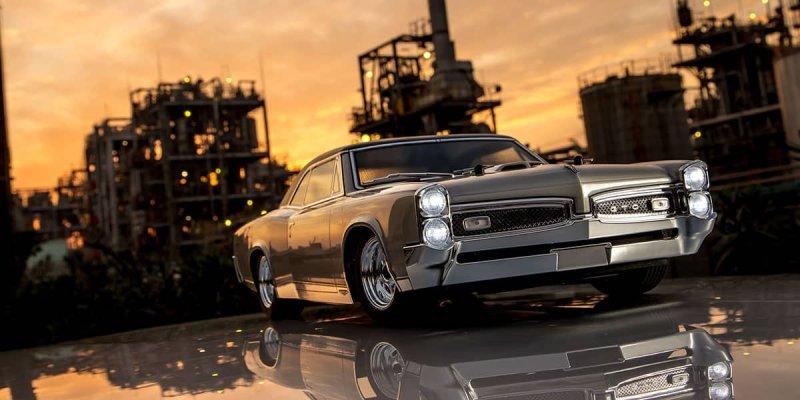 Kyosho 34431T1 - 1:10 Scale Radio Controlled Electric Powered 4WD FAZER Mk2 FZ02L 1967 Pontiac(R) GTO(TM) Champagne Metallic