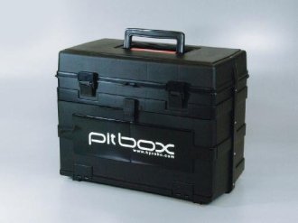 水槽 Yuki Kyosho 80461 Black Pit Box for Maintenance and Transport