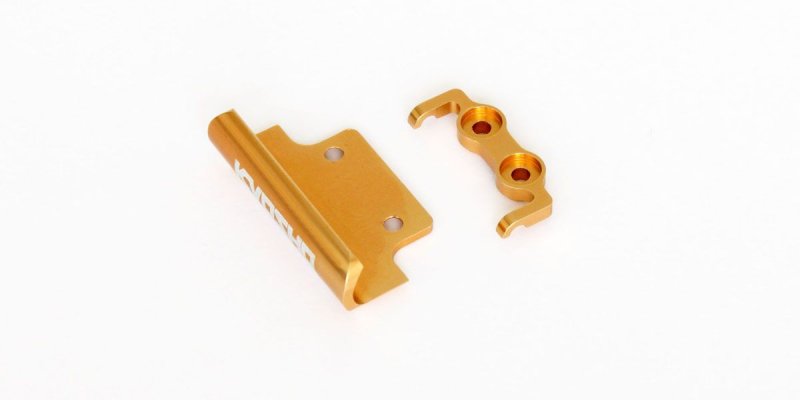 Kyosho MBW029G - Aluminum Front & Rear Bumper Set (Gold)