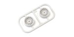 Kyosho MDH100W-N15B - Multi Wheel N/Offset 1.5(White/AWD/2pcs.)