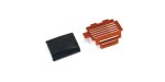 Kyosho MDW027B - Aluminum Motor Cover (MINI-Z AWD/Orange)
