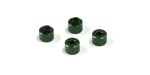 Kyosho MZW418-35 - Al Friction Mount Collar (3.5mm/Green/4pc)