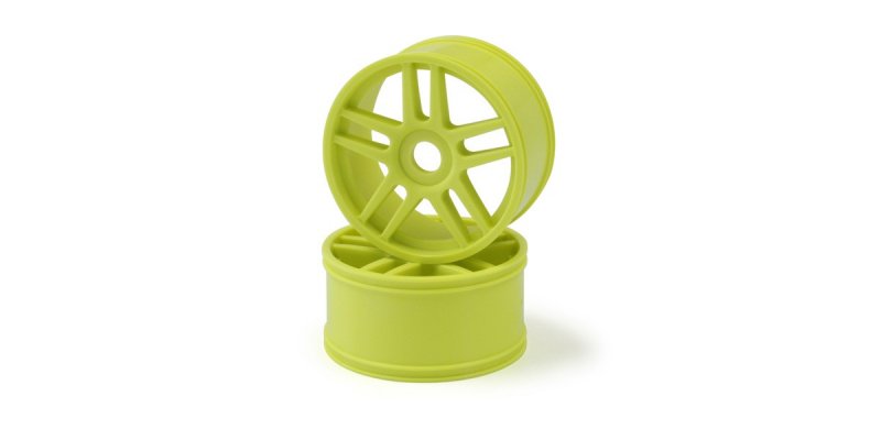 Kyosho IGH005KY - Wheel(10-Spoke/F-Yelow/2Pcs)