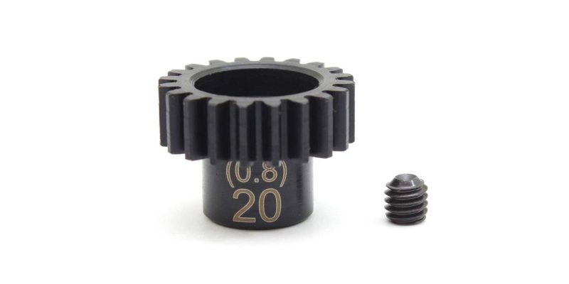 Kyosho PNGS0820 - Steel Pinion Gear (20T/0.8M/?5.0)