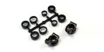 Kyosho UMW704-1 - V2 Aluminum R-Hub Set(1/RB6/ZX/RT/SC)