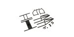 Kyosho OLW003-3B - Rollcage - Stiffner & Tire Stopper
