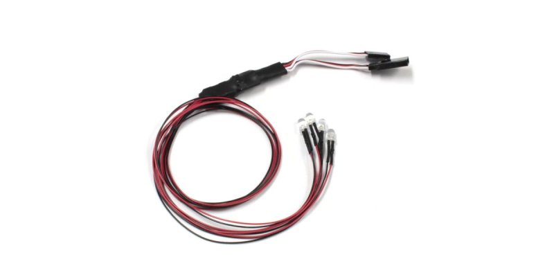Kyosho 97054-4BL - LED Light Unit (?5/4 Bulbs/L=400/Blue)