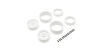 Kyosho CLH001WH - Bead-lock Wheel 1.9inch Dish White (KC10/2pcs)