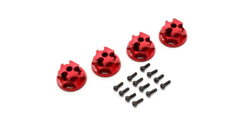Kyosho FAW215 - +5mm HD Wheel Hub (FZ02L-BT/FZ02-R/4pcs)