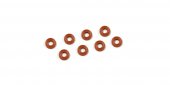 Kyosho ORG03XR - Grooved O-Ring (P3/for Oil Shock/Orange)