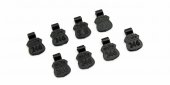Kyosho R246-9003 - R246 Rubber Knob for Body Pin 6mm / 8pcs