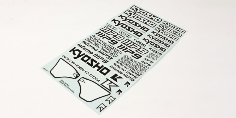 Kyosho IFD403W - Decal (MP9 TKI4/White)