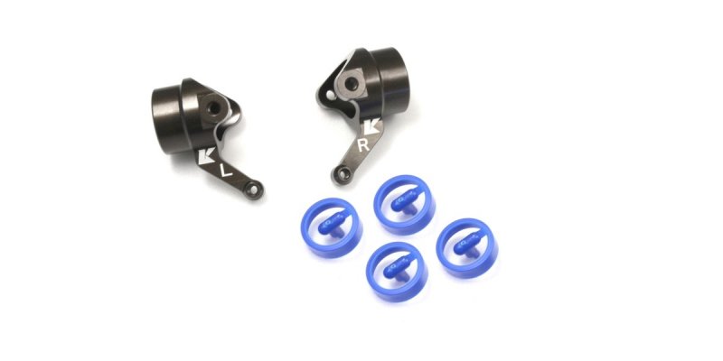 Kyosho IF488 - Aluminum Knuckle Arm(L,R/Gunmetal/MP9 TK