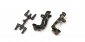 Kyosho IFW461 - Al Front Hub Carrier Set(L,R/19/Gunmeta