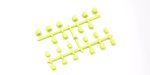Kyosho IF442KY - Color Suspension Bush Set (F-Yellow/MP9)
