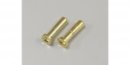 Kyosho ORI40055 - 4mm Gold Connector low profile (2pcs)