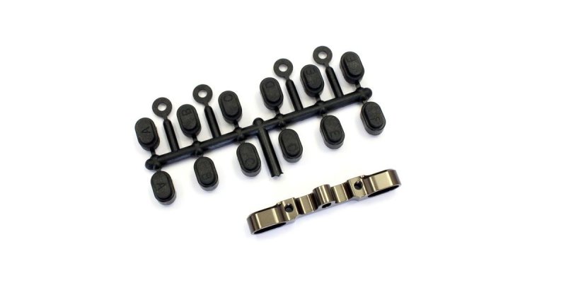 Kyosho LAW37GM - Al Rear Suspension Holder (RR/Gunmetal/ZX-5)