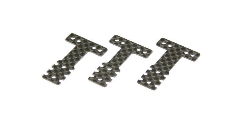 Kyosho MZW404S - arbon RearSus.Plate(Soft/RM/HM/3pcs)