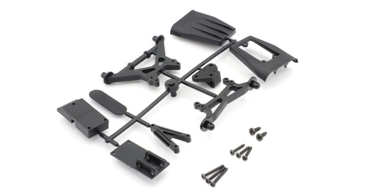 Kyosho IS153B - AIR CLEANER/BODY MOUNT SET PsychoKruiser