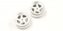 Kyosho OTH244SC - 5sp Wheel 43mm (SatinChrome/2pcs/OPTIMA)