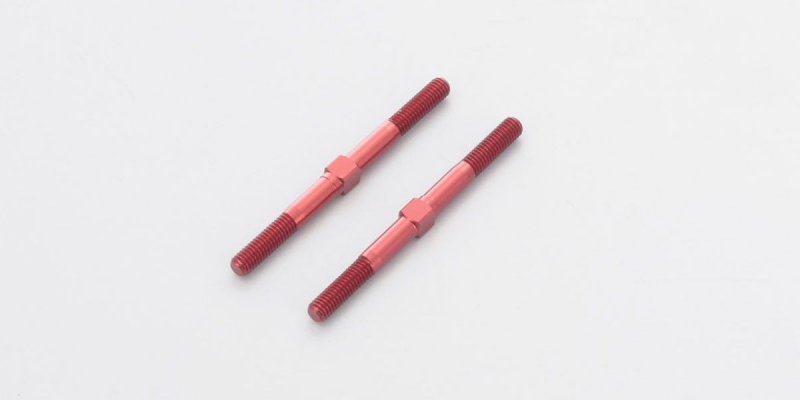 Kyosho TFW111 - Hard Tie Rod(3x40mm/2pcs/Red/TF-5 Stalli