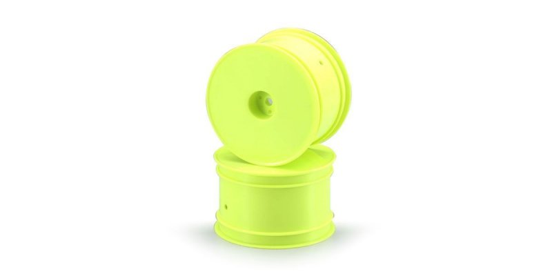 Kyosho W5202YB - Rear Wheel(2WD&4WD/2.2-inch/Yellow/2pcs)