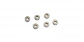 Kyosho W0144GM - Aluminum Collar (3x7x2mm/Gunmetal/6pcs)