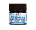 Mr.Hobby GSI-N47 - Acrysion Acrylic Flat Red Brown - 10ml