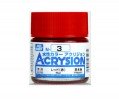 Mr.Hobby GSI-N3 - Acrysion Acrylic Water Based Color Gloss Red - 10ml
