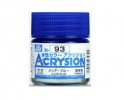 Mr.Hobby GSI-N93 - Acrysion Acrylic Water Based Color Gloss Clear Blue - 10ml
