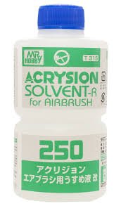 Mr.Hobby GSI-T315 Acrysion SOLVENT-R 250ml For Airbrush